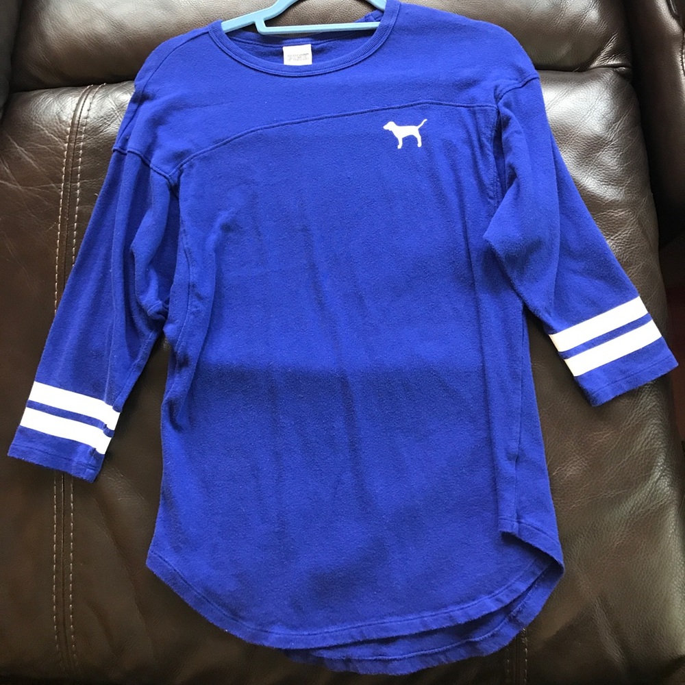 Long sleeve royal blue from Pink VS. XS